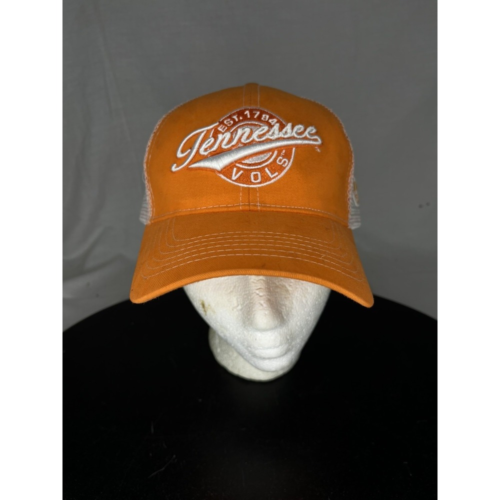 Capsmith Inc UT Tennessee Volunteers Vols Adjustable Mesh Trucker Hat Cap Orange